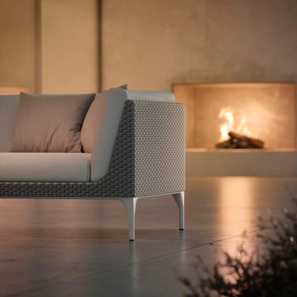 4-Sitzer Gartensofa aus Stoff | DEDON | MU - Image 4