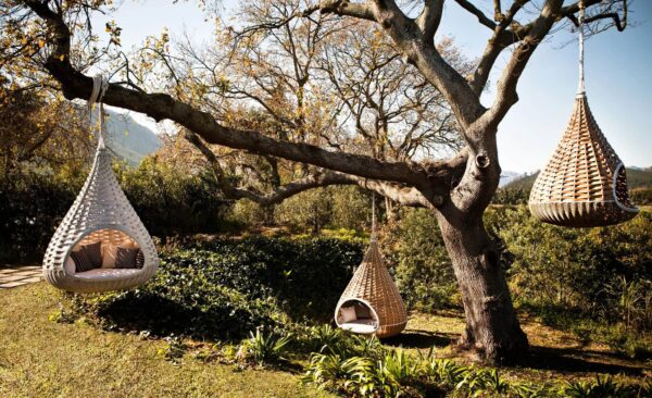 Iglu-förmiges Garten-Hängesessel | DEDON | NESTREST - Image 3
