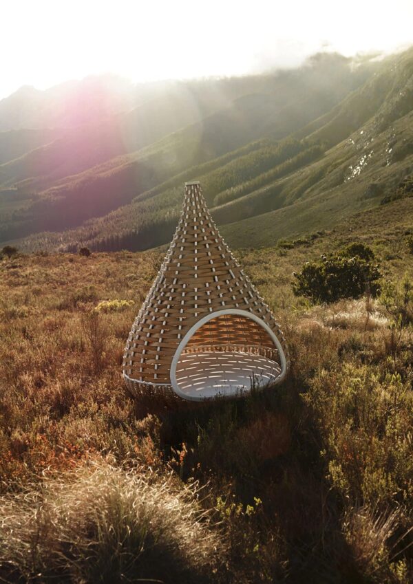 Iglu-förmiges Gartensofa aus synthetischer Faser | DEDON | NESTREST - Image 3