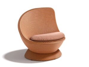 Gartensessel aus synthetischer Faser | DEDON | PAPYON