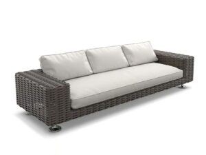 4-Sitzer Gartensofa aus Stoff | DEDON | PAROS