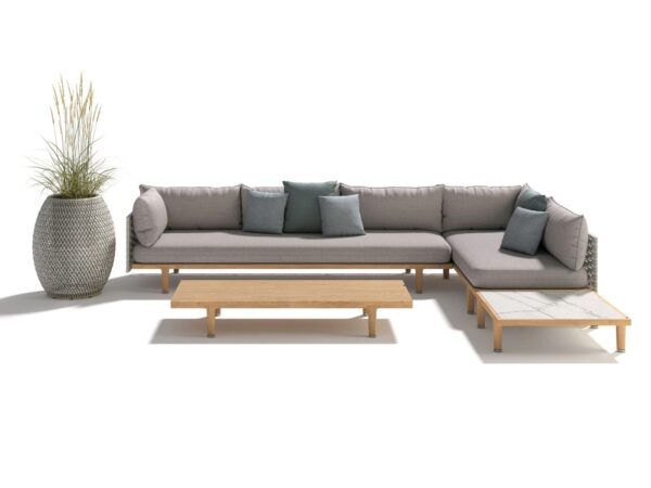 Modulares Gartensofa aus Stoff | DEDON | SEALINE