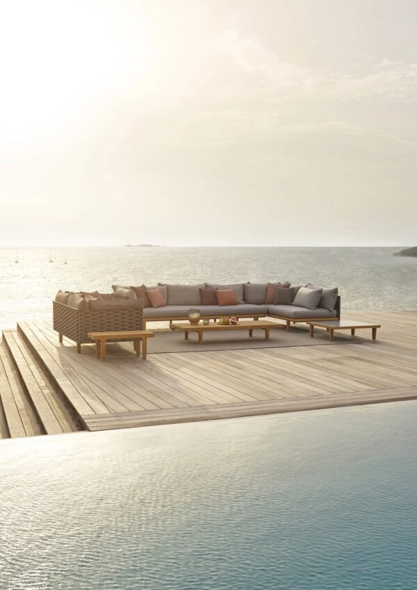 Modulares Gartensofa aus Stoff | DEDON | SEALINE - Image 5