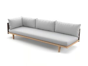 4-Sitzer Gartensofa aus Stoff | DEDON | SEALINE
