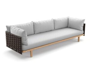 4-Sitzer Gartensofa aus Stoff | DEDON | SEALINE