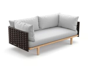 3-Sitzer Gartensofa aus Stoff | DEDON | SEALINE