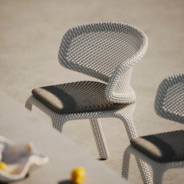 Gartenstuhl aus synthetischer Faser | DEDON | SEASHELL - Image 6