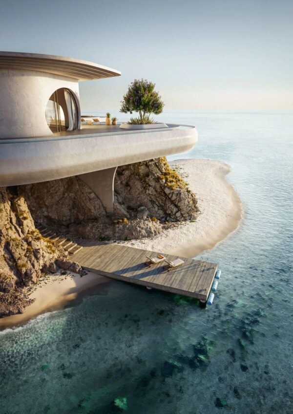 Verstellbarer Gartenliege aus synthetischer Faser | DEDON | SEASHELL - Image 3