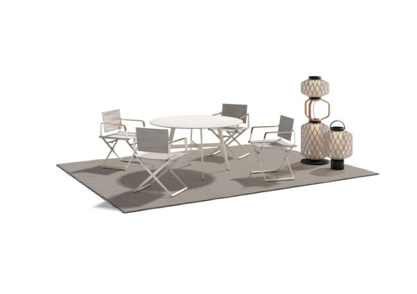 Regiestuhl aus pulverbeschichtetem Aluminium | DEDON | SEAX - Image 9