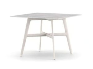 Quadratischer Gartentisch aus keramikhaltigen Materialien | DEDON | SEAX