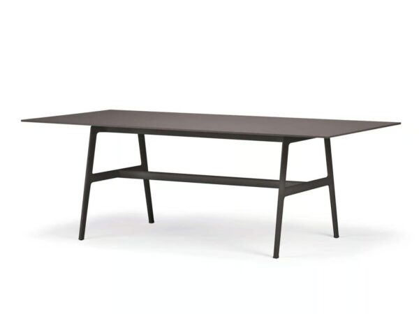 Rechteckiger Gartentisch aus Ebenholz | DEDON | SEAX