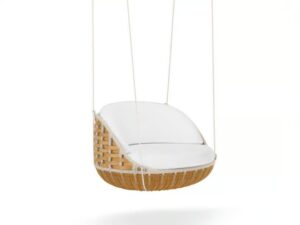 1-Sitzer Garten-Hängesessel aus synthetischer Faser | DEDON | SWINGREST