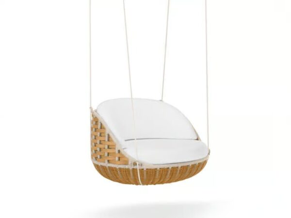 1-Sitzer Garten-Hängesessel aus synthetischer Faser | DEDON | SWINGREST
