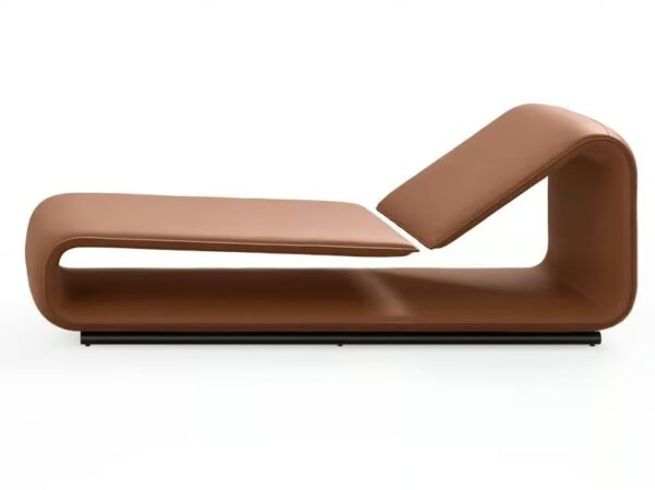 Chaiselongue aus Leder | Desalto | Clip