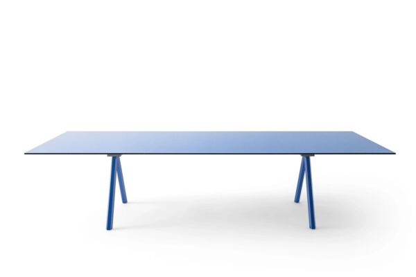 Rechteckiger Tisch aus Stahl und Kristal | Desalto | Heb - Image 5