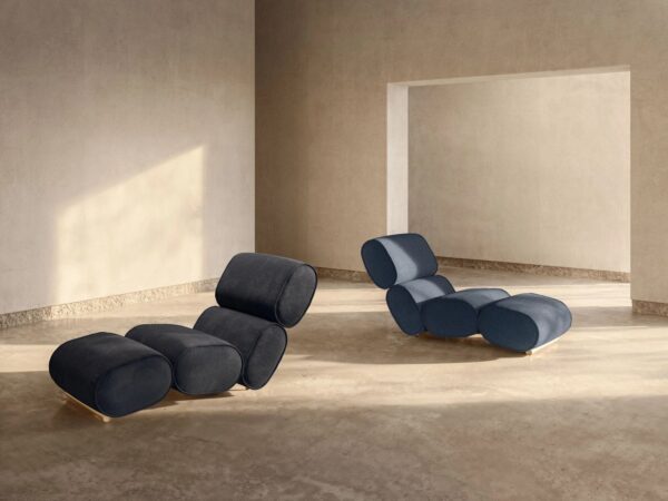 Chaiselongue aus Stoff | Desalto | Roller - Image 6