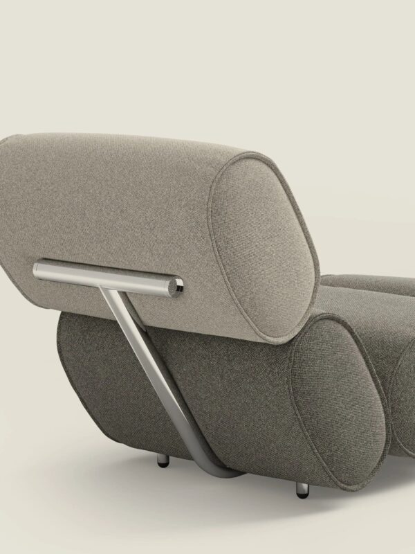 Chaiselongue aus Stoff | Desalto | Roller - Image 5