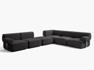 Modulares Sofa aus Stoff | Desalto