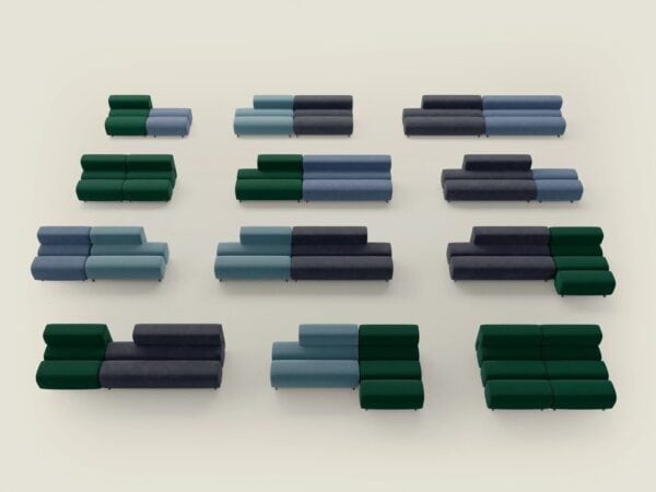 Modulares Sofa aus Stoff | Desalto | Unlimited - Image 7