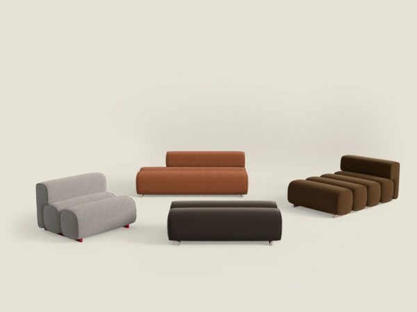 Chaiselongue aus Stoff | Desalto | Unlimited - Image 2