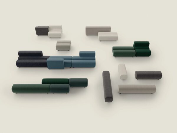 Modulares Sofa aus Stoff | Desalto | Unlimited - Image 8