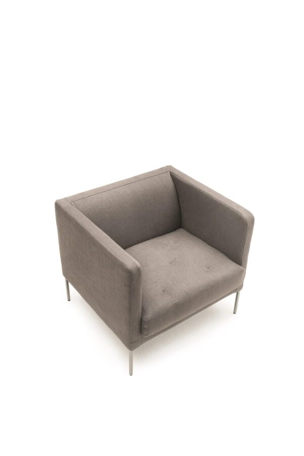 Sessel aus Stoff mit abnehmbarem Bezug mit Armlehnen | Living Divani | Lipp - Image 4