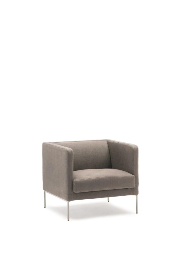 Sessel aus Stoff mit abnehmbarem Bezug mit Armlehnen | Living Divani | Lipp - Image 3