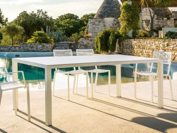 Rechteckiger Gartentisch aus Aluminium | FAST | Omnia Selection - Image 2
