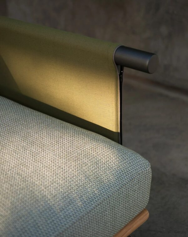 Gartensofa aus Batyline® mit Récamiere | RODA | Eden - Image 3