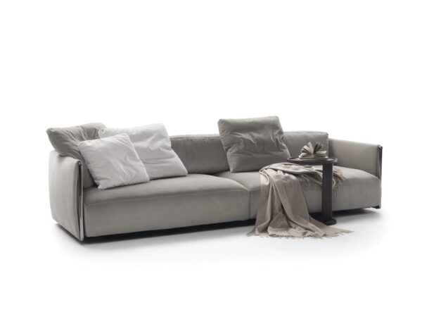 3-Sitzer Sofa aus Stoff mit abnehmbarem Bezug | Flexform | Edmond - Image 3