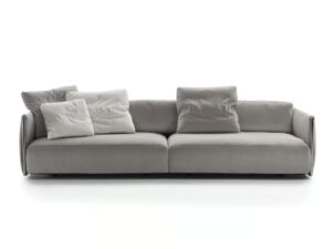 3-Sitzer Sofa aus Stoff mit abnehmbarem Bezug | Flexform | Edmond