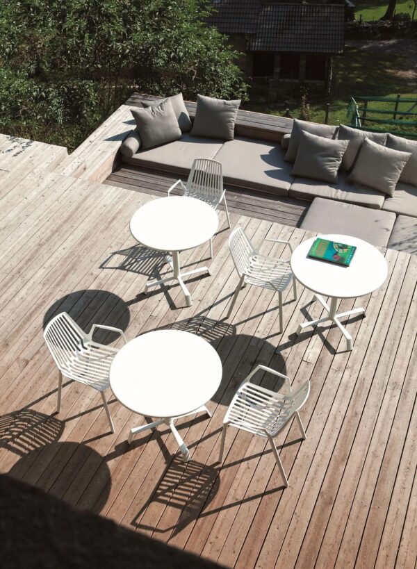 Klappbares 4-Speichen- Tischsockel aus Aluminium | FAST | Omnia Selection - Image 6