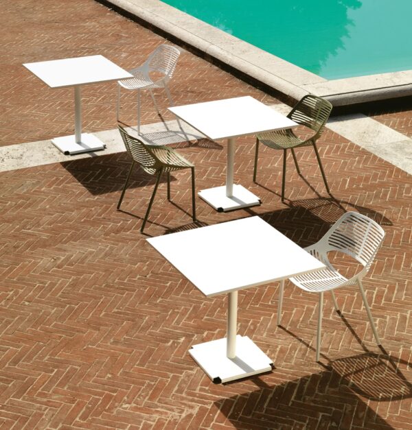 Klappbares 4-Speichen- Tischsockel aus Aluminium | FAST | Omnia Selection - Image 4