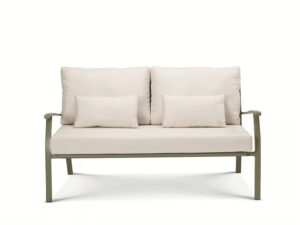 2-Sitzer Gartensofa aus verzinktem Stahl | Ethimo | Elisir