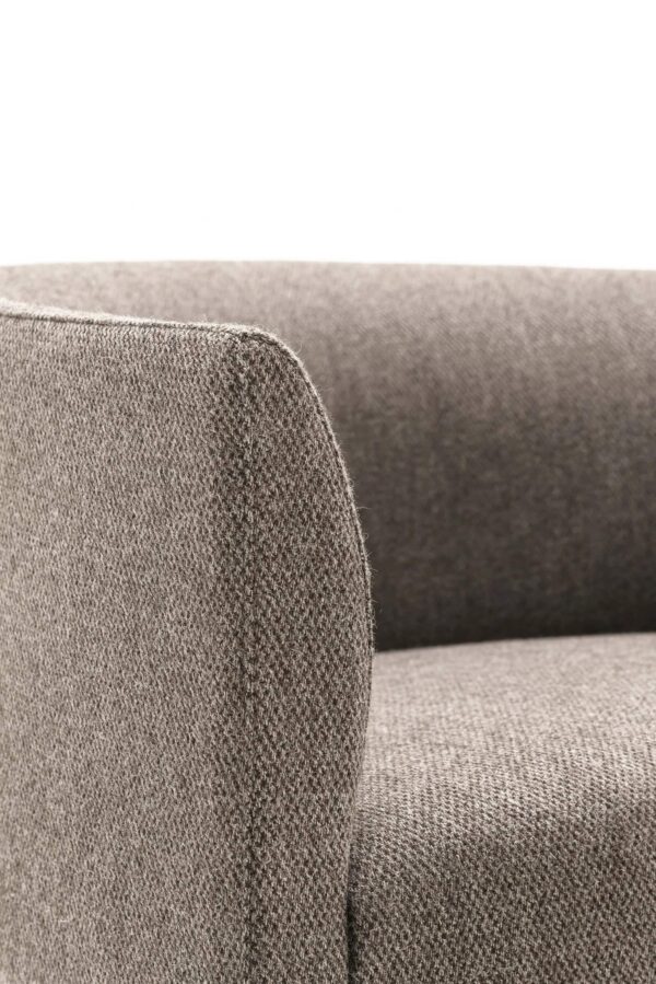 Sessel aus Stoff mit abnehmbarem Bezug mit Armlehnen | Living Divani | Era - Image 4