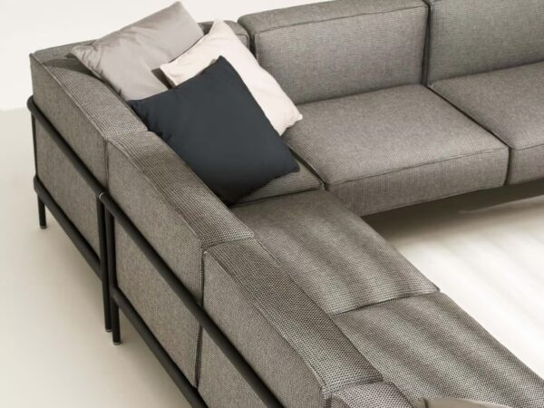 Garten Ecksofa aus Stoff mit Récamiere | RODA | Estendo - Image 3