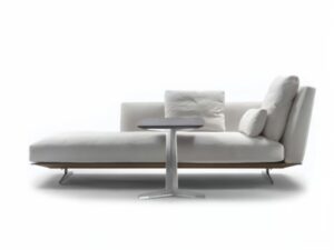 Tagesliege aus Stoff mit abnehmbarem Bezug | Flexform | Evergreen