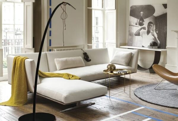 Sofa aus Stoff mit Récamiere | Flexform | Evergreen - Image 3