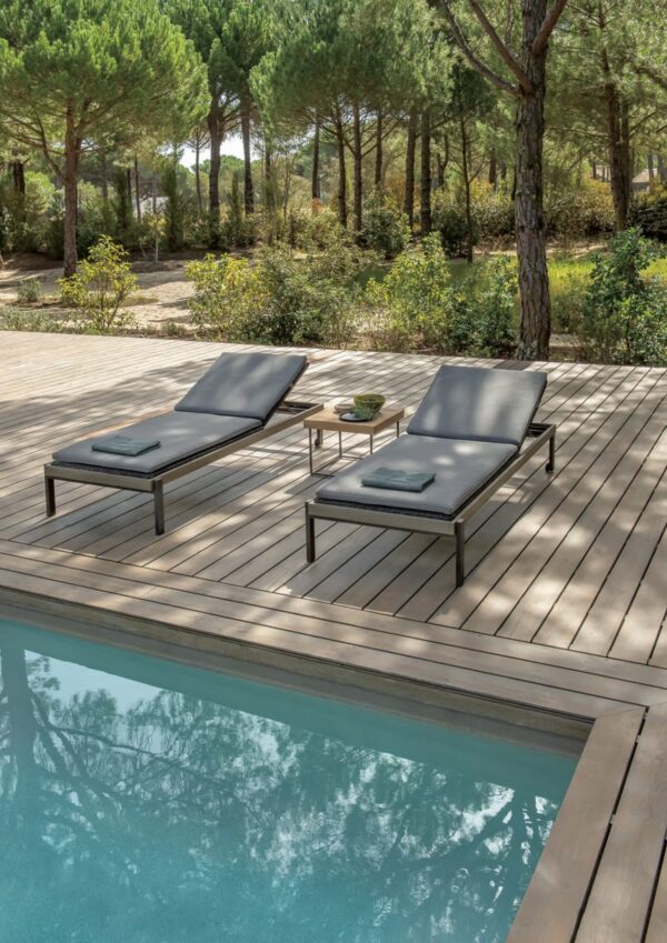 Verstellbarer Gartenliege aus Ethimo EtWick® | Ethimo | Allaperto - Image 2