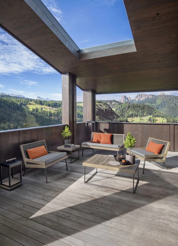 Gartensessel aus Ethimo EtWick® mit Armlehnen | Ethimo | Allaperto - Image 2