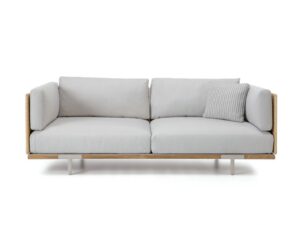 3-Sitzer Gartensofa aus Holzfaser | Ethimo | Baia