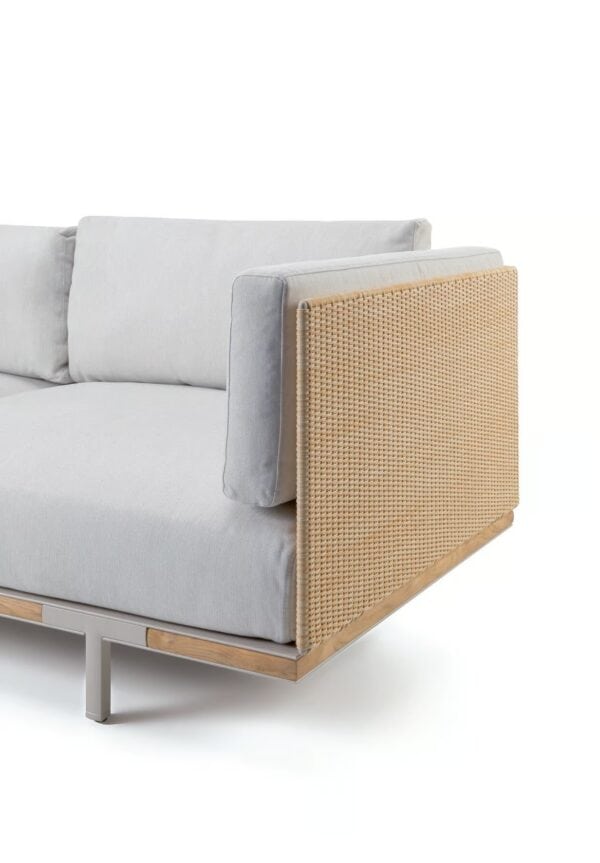 3-Sitzer Gartensofa aus Holzfaser | Ethimo | Baia - Image 4