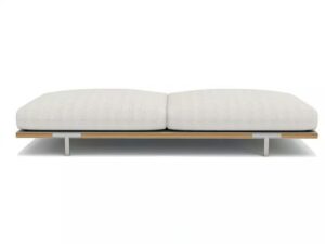 Sitzpouf für den Aussenbereich aus Stoff | Ethimo | Baia