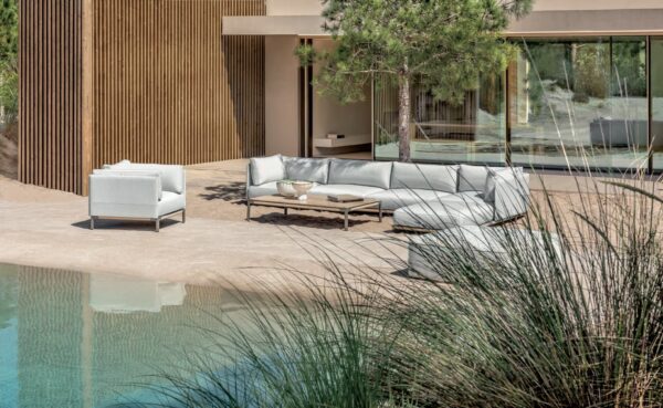 2-Sitzer Gartensofa aus Stoff | Ethimo | Baia - Image 5
