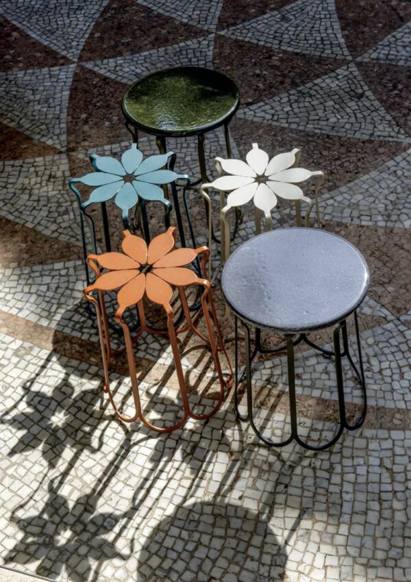 Garten-Beistelltisch aus Schmiedeeisen | Ethimo - Image 3