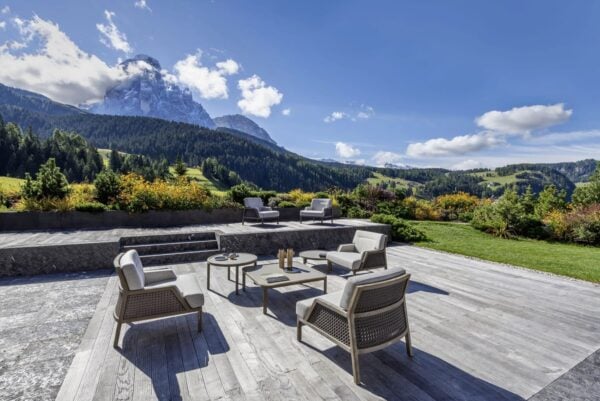 Runder Kaffeetisch aus Keramik | Ethimo | Grand Life - Image 3