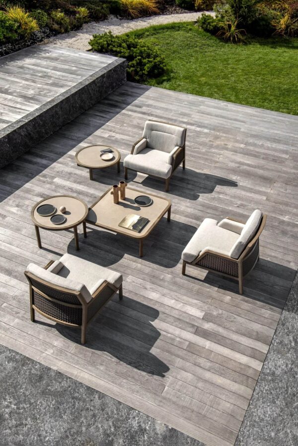 Quadratischer Kaffeetisch aus Keramik | Ethimo | Grand Life - Image 2