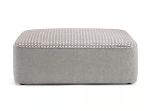 Quadratischer Sitzpouf für den Aussenbereich aus Stoff | Ethimo