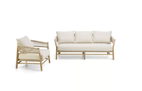 3-Sitzer Gartensofa aus Teakholz | Ethimo | Kilt - Image 2