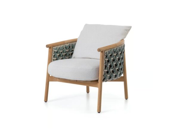 Lounge Gartensessel aus Teakholz mit Armlehnen | Ethimo | Patio